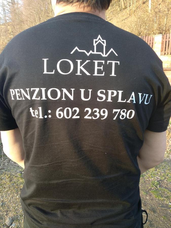 Penzion U Splavu Loket Kültér fotó